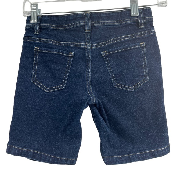 Faded Glory Dark Wash Denim Jean Shorts Size 8 - Picture 4 of 7